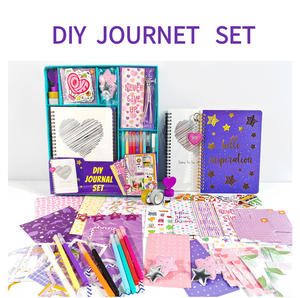 GF Gran Oferta: Set <span class=keywords><strong>de</strong></span> Diario Personalizado DIY, Set <span class=keywords><strong>de</strong></span> 200 Pegatinas para Cuaderno y Scrapbook, Regalos <span class=keywords><strong>de</strong></span> Regreso a Clases, Papelería para Niños y Niñas - Product Image 2