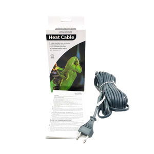 Benutzer definierter Stecker 15W 25W 40W 80W Silikon kautschuk Reptilien & Amphibien Heiz kabel Vivarium Bottom Pet Room Warming - Product Image 1