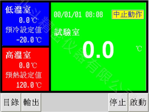 80 एल औद्योगिक प्रोग्रामेबल दो क्षेत्रों वायु से वायु पर्यावरण हीटिंग थर्मल शॉक कोल्ड शॉक परीक्षण कक्ष - Product Image 4