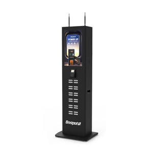 Borne de recharge pour distributeur automatique 24 ports avec système de <span class=keywords><strong>paiement</strong></span> par <span class=keywords><strong>carte</strong></span> POS et affichage publicitaire commercial - Product Image 4