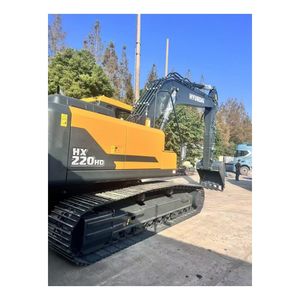 รถขุดไฮดรอลิกขนาดใหญ่ ฮุนได HX220L ปี 2024 น้ำหนัก 22 ตัน เครื่องจักรเคลื่อนย้ายดิน บุ้งกี๋ 1.2 เมตร กำลัง 125 กิโลวัตต์ - Product Image 1