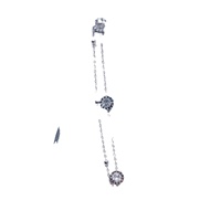 Bracelet en fer double couche avec zircon, non ternissant, bijoux faits à la main, cadeau unisexe
