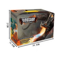 Vente en gros Fire Spray RC Dragon Télécommande Dinosaure électrique avec projecteur avec lumières et sons pour enfants adultes