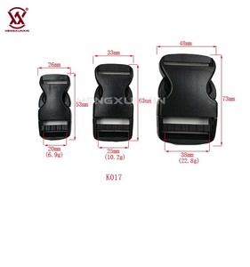 Boucle à dégagement rapide latérale en plastique de bonne qualité de 2 pouces avec logo personnalisé pour sac à dos - Product Image 2