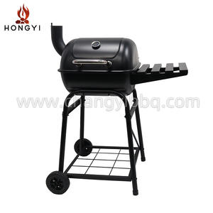 Parrilla de Carbón para Exteriores HONGYI con Ruedas, Parrilla Multifuncional para Camping de Acero Galvanizado BQ207809 - Product Image 4