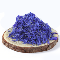 Pétales de bleuet séchés 100% naturels, bleu saphir, comestibles, colorant alimentaire naturel, vegan, décoration pour pâtisserie, fleurs bleues
