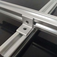 Profilé en aluminium à fente en T, fente en V, 1515, 2020, 4040, 4080, 8080, profilé de cadre en aluminium extrudé