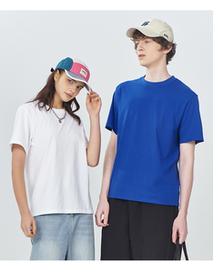 เสื้อยืดยูนิเซ็กซ์ ไซส์พลัส ยอดนิยม น้ำหนัก 220 กรัม ผ้าฝ้าย 100% สีพื้น แขนสั้น ทรงปกติ ปรับแต่งได้ - Product Image 1