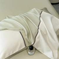 Ensemble de literie pour hôtel Dubaï 100% coton Mutli Piece ensemble de draps de lit brodés couvre-lit