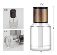 120ml bouteille de parfum de voiture vide désodorisant de voiture bouteille de parfum diffuseur de parfum de maison bouteille en verre