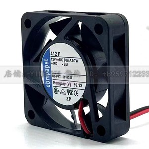 Ebmpapst 412F 40x40x10mm 12V DC Cooling Fan <b>For</b> <b>Computer</b> <b>Case</b> - Product Image 2