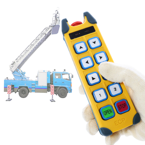 Control remoto de radio industrial con código fijo Soporte multilingüe Ángulos para evitar colisiones Control remoto de elevación - Product Image 2