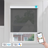 Stores enrouleurs électriques intelligents pour fenêtres, contrôle à distance Alexa, automatiques, Wi-Fi, compatibles Apple HomeKit