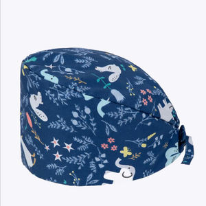 Cappucci da lavoro accessori per uniformi mediche da donna regolabili con bottone e fascia per la felpa elastici a fascia - Product Image 1