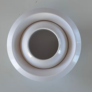 ABS Plastic Eyeball Spout Ball Jet Nozzle Air Diffuser Adjustable 360 Degree Long Distance Air Vent for HVAC Systems - Product Image 1