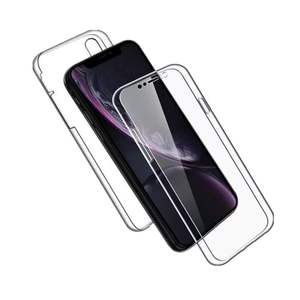 Coques de téléphone transparentes antichoc 2-en-1 à protection intégrale 360° en PET+TPU+PC pour <span class=keywords><strong>iPhone</strong></span> 17 16 15 14 13 12 <span class=keywords><strong>11</strong></span> – Vente en gros - Product Image 1