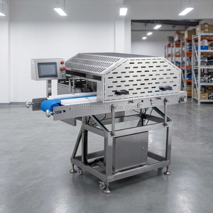 Machine de découpe de viande fraîche entièrement automatique avec lame en acier inoxydable, épaisseur réglable pour porc, agneau, bœuf, poitrine de poulet - Product Image 5