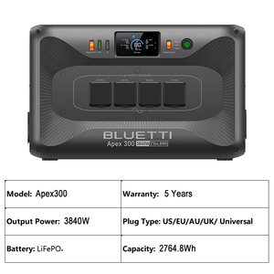 BLUETTI 3000W <strong>Portable</strong> <strong>Power</strong> <strong>Station</strong> 2000W 2kw <strong>3kw</strong> High <strong>Power</strong> Solar Generator for Industrial Activities Outdoor - Product Image 5