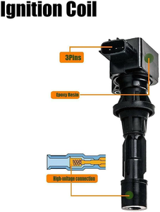 Yeni yüksek performanslı ateşleme bobini 6M8G12A366 L3G218100 L3G218100A UF540 C1683 5mazda 40 Mazda <span class=keywords><strong>3</strong></span> için/Mazda 6/CX-7 - Product Image 4