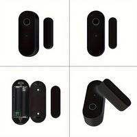 Capteur de porte et de fenêtre intelligent WiFi Tuya App, détecteur d'ouverture et de fermeture, alarme de sécurité, capteur de porte WiFi