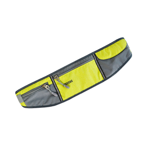 Riñonera deportiva resistente al agua con soporte para botella, cinturón elástico para correr - Product Image 2