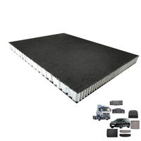 Matériaux d'isolation acoustique thermostables pour l'intérieur automobile, papier nid d'abeille pour couchettes arrière de camions