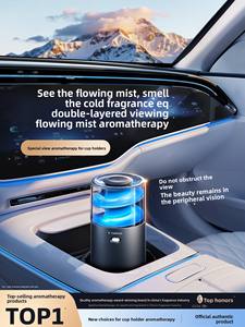 Parfum désodorisant pour voiture Tulas View 2026 Nouvelle fragrance haut de gamme Cadeau du Nouvel An Chinois Aromathérapie solide pour porte-gobelet T TORRAS - Product Image 6