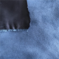 Tissu faux daim 100 polyester