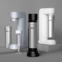 Distributeur d'eau pétillante Portable à usage unique, bouteille de CO2 en aluminium de 360g 410g 420g 425g pour Machine à eau gazeuse de bureau
