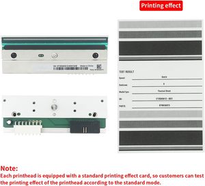 หัวพิมพ์สำหรับเครื่องพิมพ์ฉลากความร้อน TSC MH340 <span class=keywords><strong>MH341</strong></span> MU341 ความละเอียด 300dpi รุ่น 98-0600022-01LF - Product Image 2
