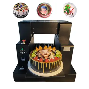 Printer makanan, mesin cetak kue, Printer tinta dapat dimakan, mesin Printer foto kue