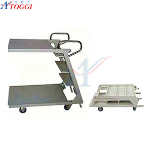 Escalera Plegable de <span class=keywords><strong>Metal</strong></span> con Ruedas y Barra de Seguridad - Product Image 3