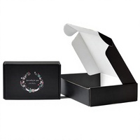 Boîte d'emballage personnalisée très vendue, boîte d'emballage colorée pour vêtements, boîte en carton ondulé en gros