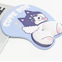 Tapis de bureau Vigreat personnalisé avec motif anime, support de poignet en silicone mignon, tapis pour souris et clavier, épaissi, antidérapant, impression de logo en caoutchouc