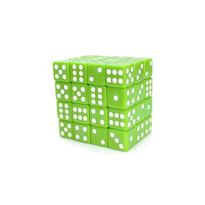 Venta al por Mayor de Fábrica: Dados Acrílicos de Seis Caras, Pequeños, Cuadrados, de 12 mm, para Juegos de Mesa y Cartas - Product Image 4