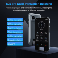 Lápiz Traductor Inteligente S25Pro con Android, Control Táctil, Traducción de Voz y Fotos sin Conexión, Uso Transfronterizo y Multilingüe