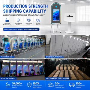 Cabina de Fotos con Espejo de 55-32 Pulgadas, Cabina de Fotos con Espejo DIY, Cabina de Fotos Digital Portátil para Selfies, <span class=keywords><strong>Máquina</strong></span> de Fotos para Bodas, <span class=keywords><strong>Alquiler</strong></span> para Fiestas de Cumpleaños - Product Image 6