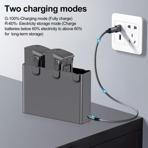 23 Dakika Maksimum Uçuş Süresi 2150mAh Büyük Kapasiteli Taşınabilir Yarı Katı Hal LiFePO4 Yedek Pil Tamamen Uyumlu Avata <span class=keywords><strong>2</strong></span> - Product Image 5