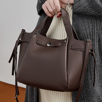 Sac à main en cuir véritable personnalisé pour femme, sac seau plissé à bandoulière, fabrication de haute qualité, vente en gros OEM