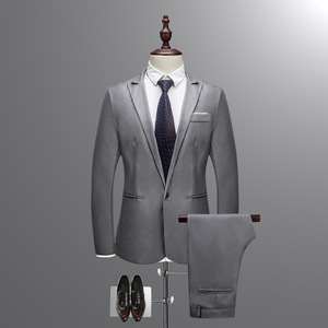 Abito <span class=keywords><strong>da</strong></span> lavoro per il tempo libero fonte all'ingrosso due set di abiti <span class=keywords><strong>da</strong></span> lavoro formali <span class=keywords><strong>da</strong></span> <span class=keywords><strong>uomo</strong></span> in versione coreana - Product Image 2