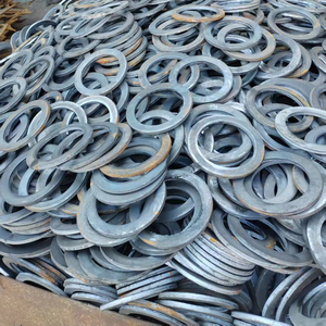 High-performance 1mm Thick Stainless Steel <b>Flange</b> Gaskets for Industrial Pipeline Sealing - Product Image 1