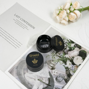 Couleur personnalisée Mini 8ml Pot de Crème Cosmétique Corps Visage avec dessus doré - Product Image 4