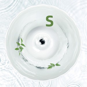 <span class=keywords><strong>Fontaine</strong></span> à <span class=keywords><strong>eau</strong></span> en céramique Lotus 2,1 L pour chats et chiens avec filtre à charbon actif, circulation automatique de l'<span class=keywords><strong>eau</strong></span>, design robuste - Product Image 3