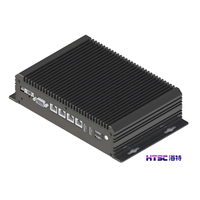 Mini PC Host Sin Ventilador, Sistema de Computación Industrial Integrado, Doble Ethernet, RS-485, Puertos Seriales Dobles, Linux, 4GB/8GB/16GB RAM