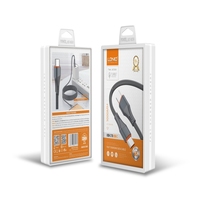 LDNIO Alliage d'aluminium LC631C/632C 65W Type-C à Type-C Câble de prise en charge PD et QC Chargeur de téléphone à charge rapide Câble de données rapide
