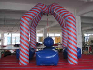 <b>Inflatable</b> Pvc Ball Fighting Arena 6M X 4M 500Kg Capacity for Sports Events - Product Image 6