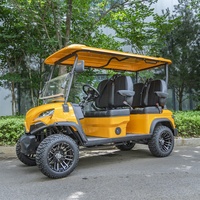 Hightop OEM/ODM Ensemble d'accessoires pour voiturette de golf électrique haut de gamme, style club car, avec pare-brise pliable, compatible universel, pour véhicules à moteur AC haute vitesse