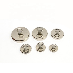 Magnete da pesca al neodimio con recupero laterale singolo robus stabile con corda - Product Image 2