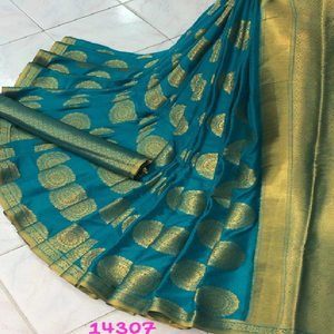 Diseñador Mysore Silk Saree - Product Image 1