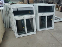 Hurrikan-Beständiges UPVC Horizontales Schiebefenster Laminiertes Sicherheitsglas PVC Energy Star Zertifiziert Außen-Küstenfenster für Wohngebäude